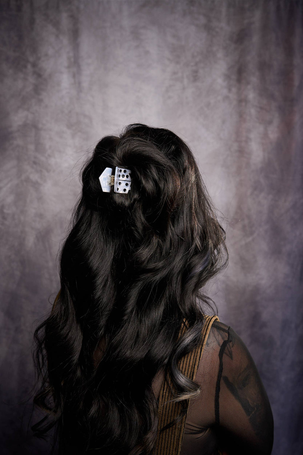 Dice Mini Hair Claw