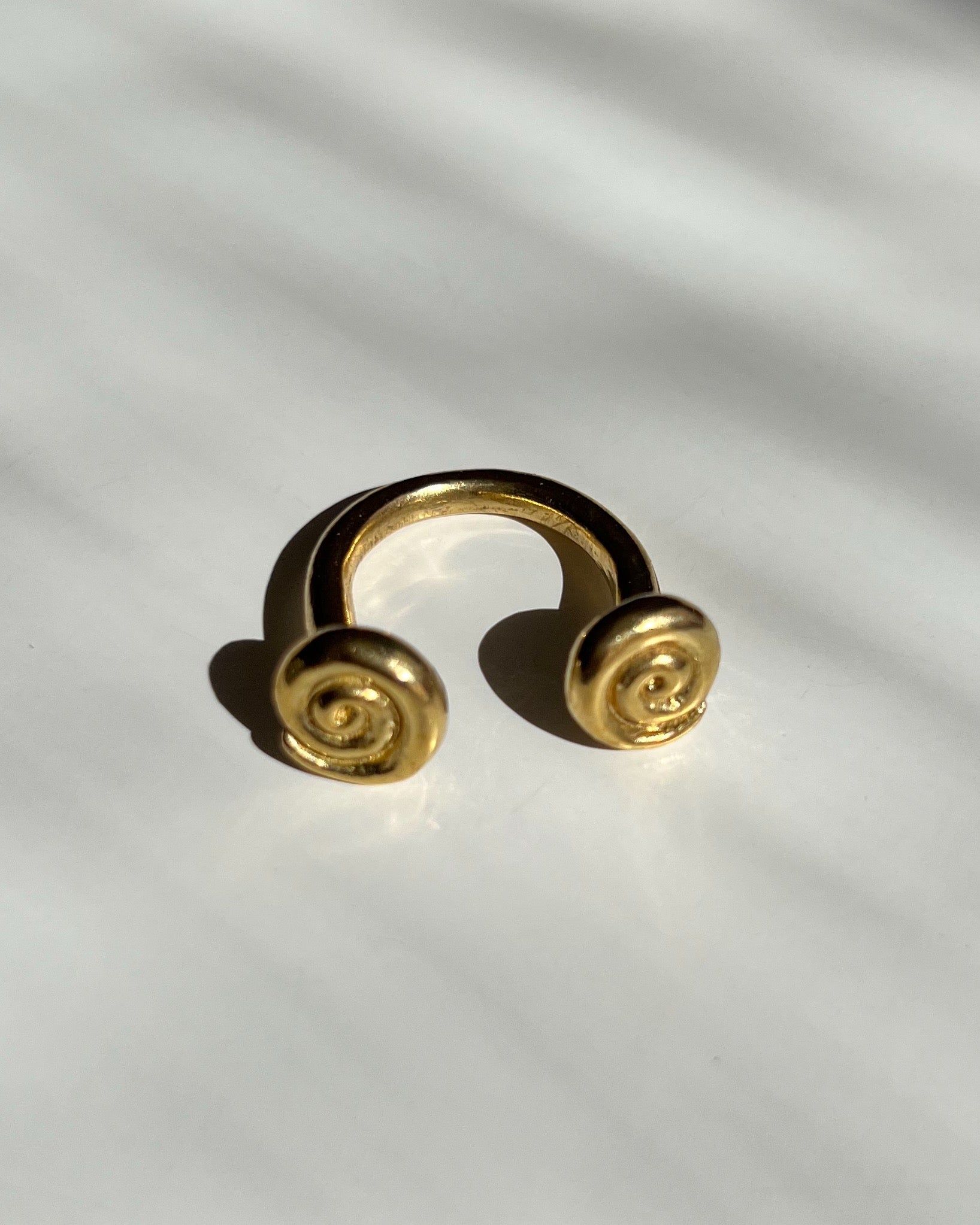Split Spiral Ring