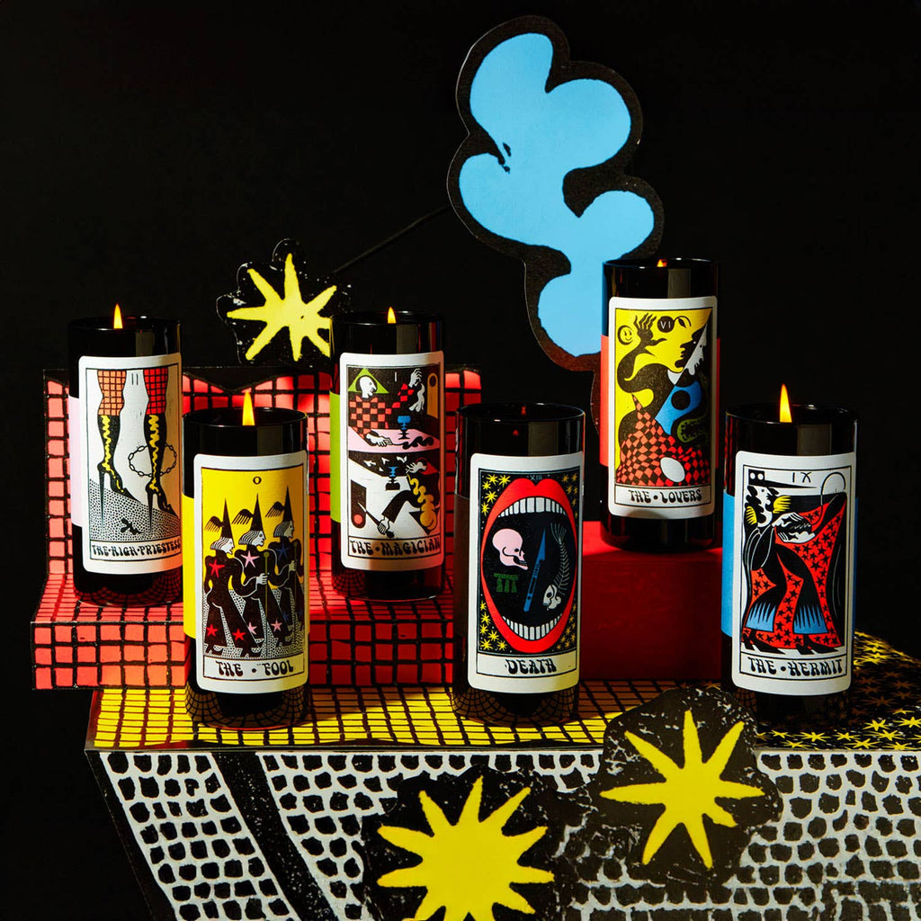 High Priestess Tarot Candle