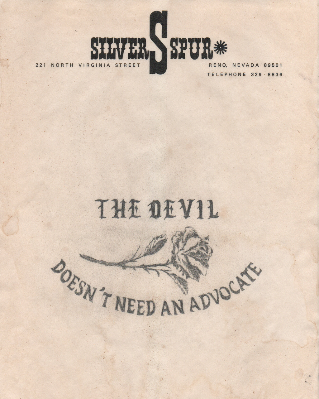 Friend Of The Devil - Print