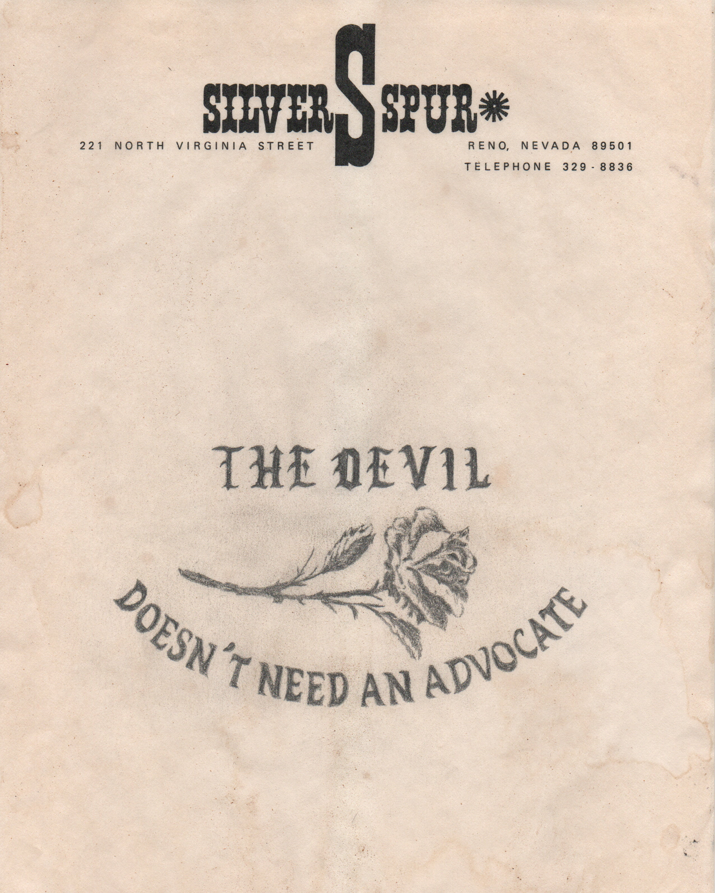 Friend Of The Devil - Print