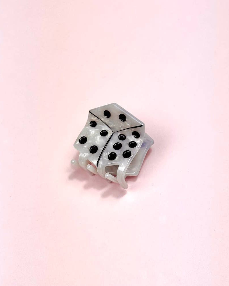Dice Mini Hair Claw
