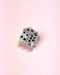 Dice Mini Hair Claw