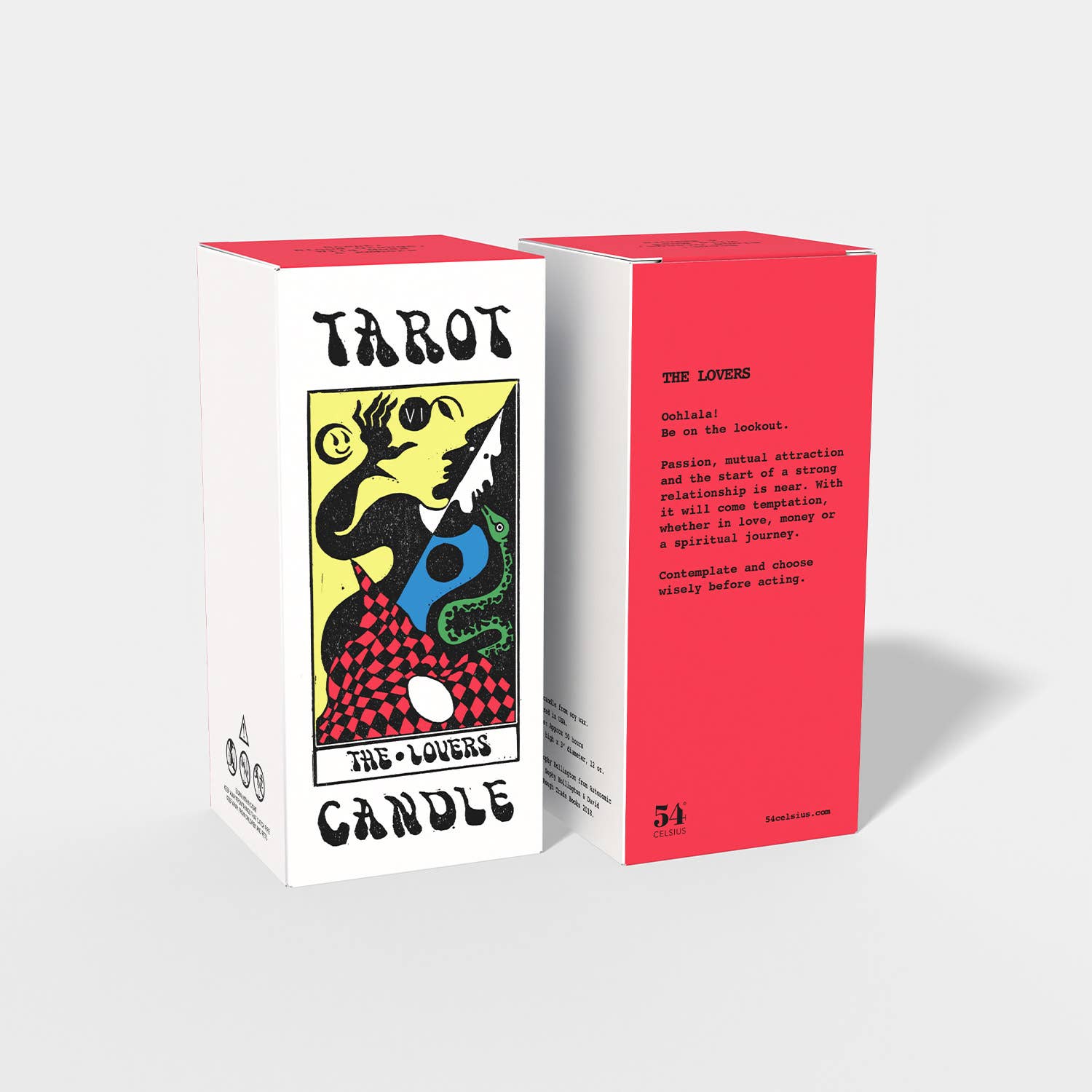 Lovers Tarot Candle