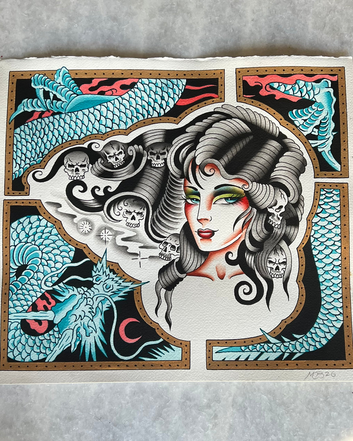 Divine Feminine Acrylic Painting
