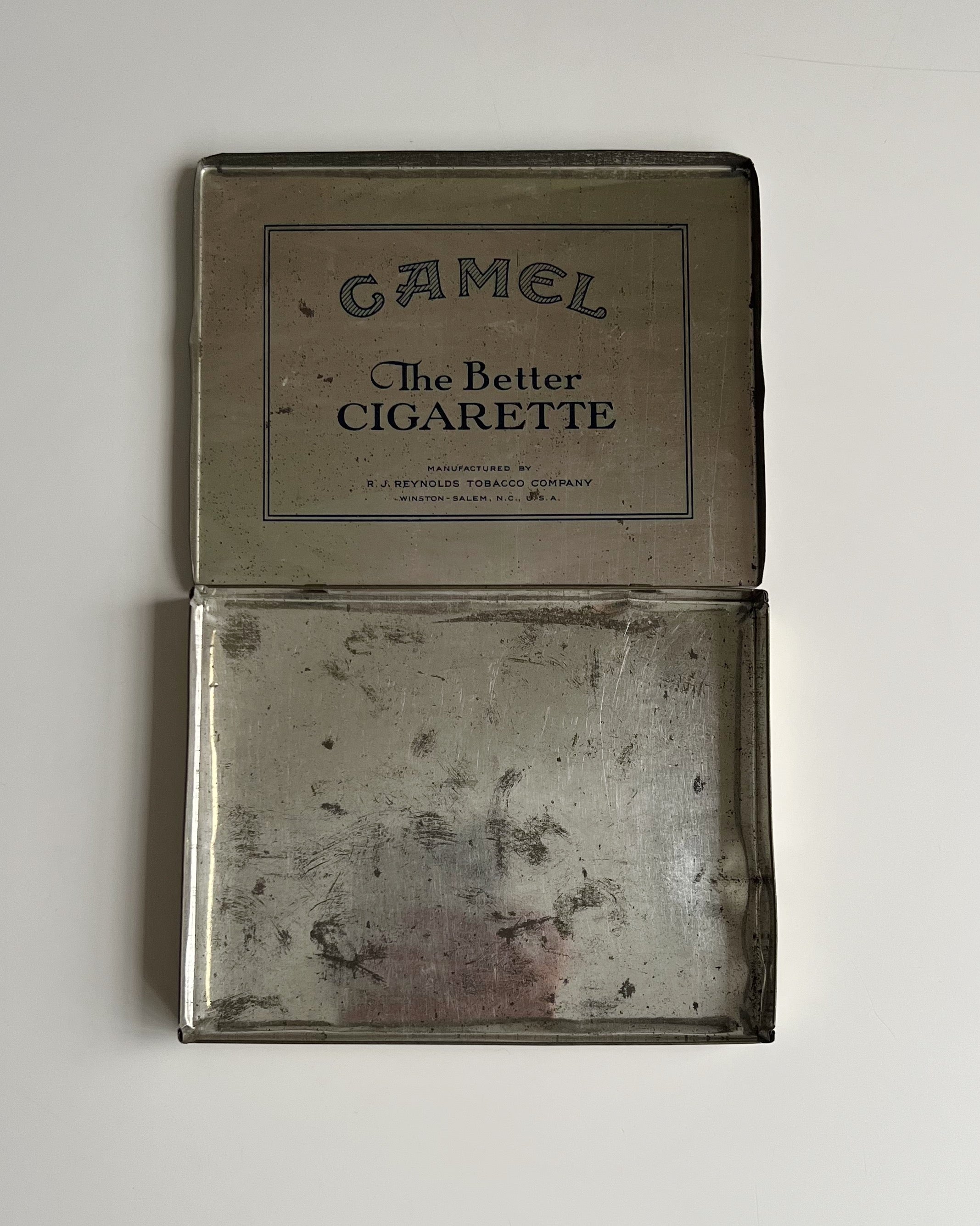 Vintage Camel Cigarette Tin
