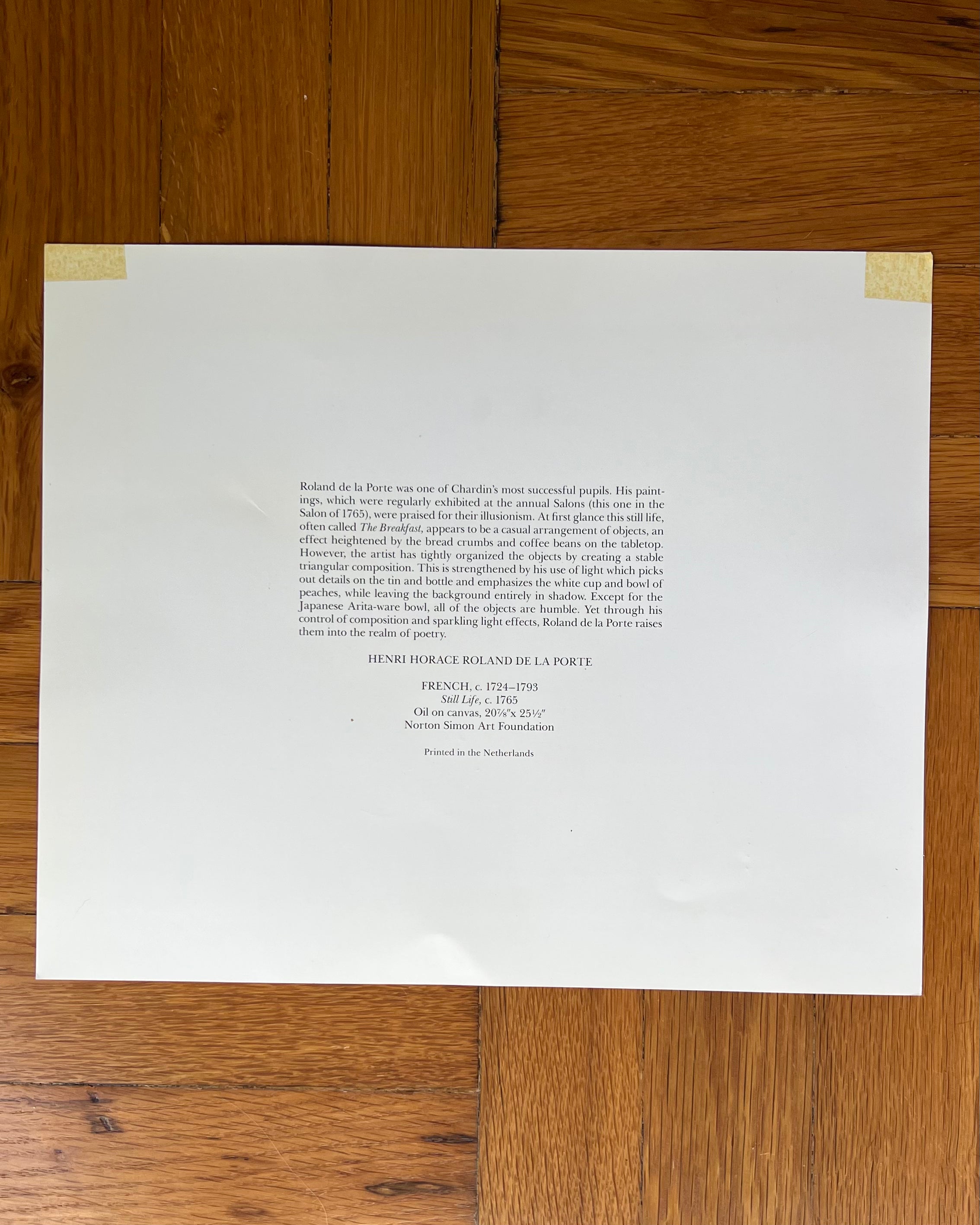 Still Life - Print
