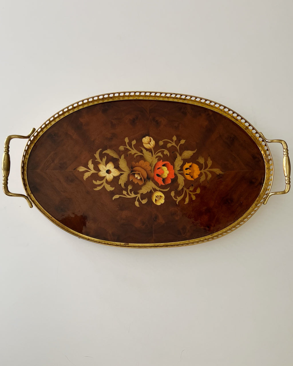 Vintage Italian Serving Tray