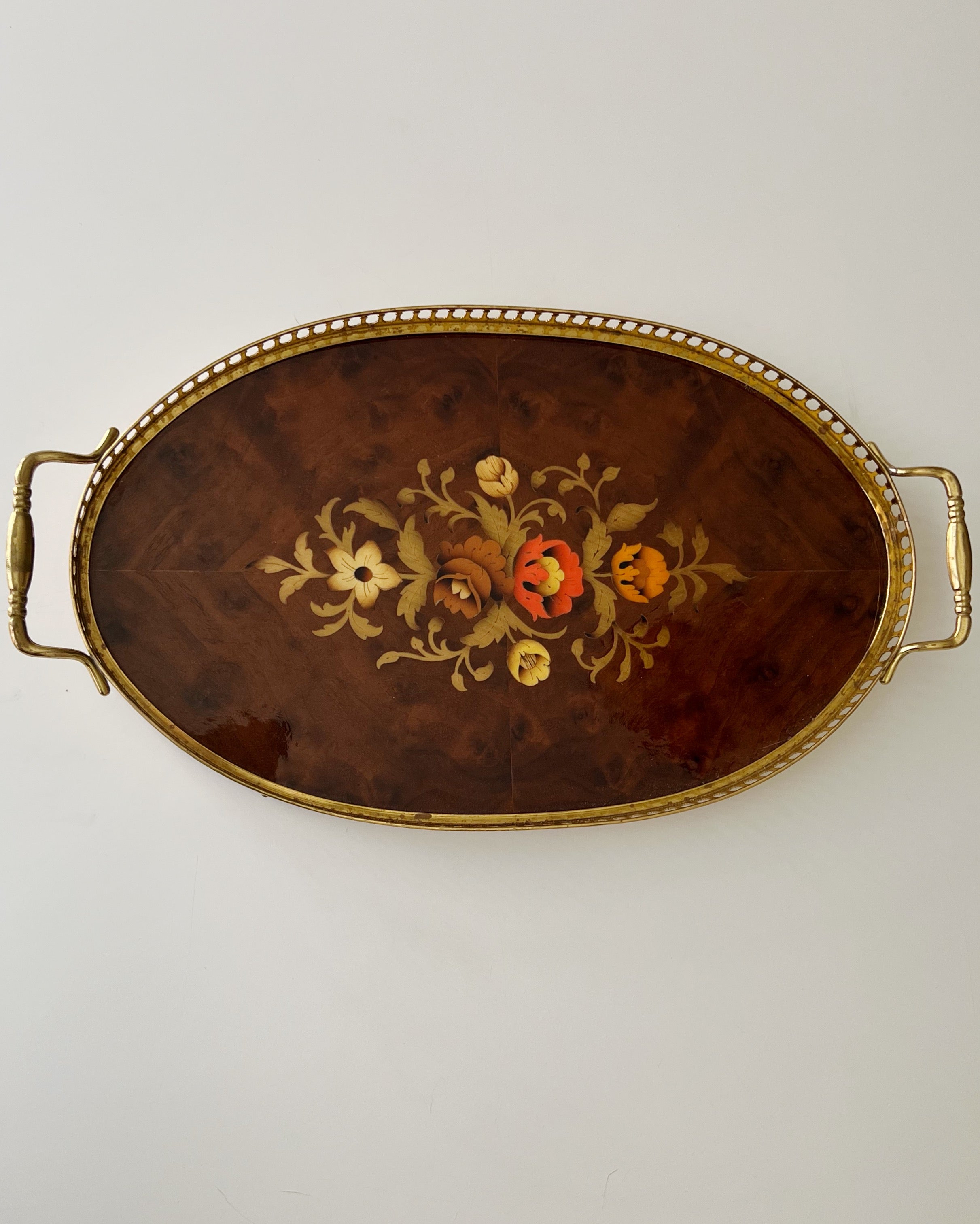 Vintage Italian Serving Tray