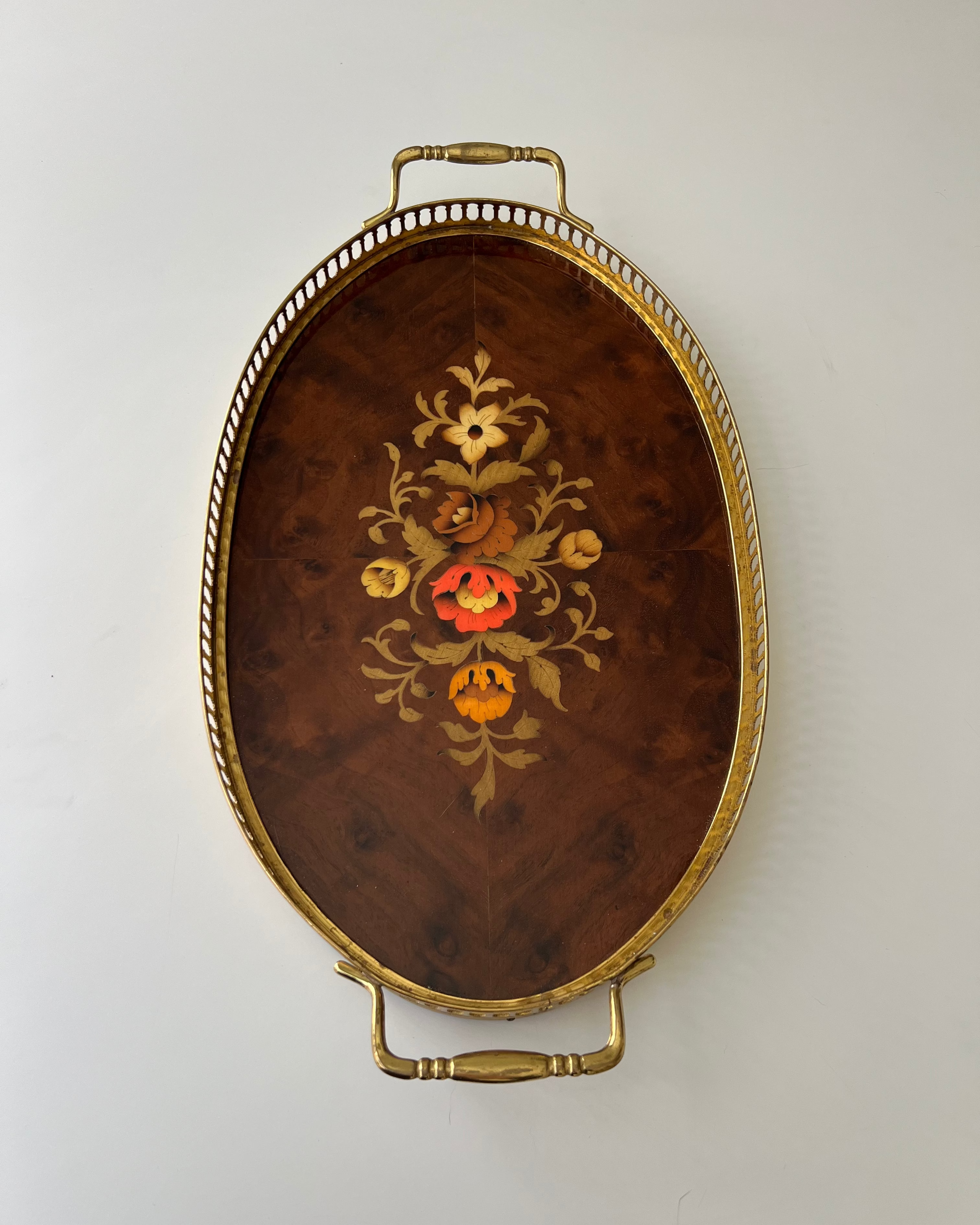 Vintage Italian Serving Tray