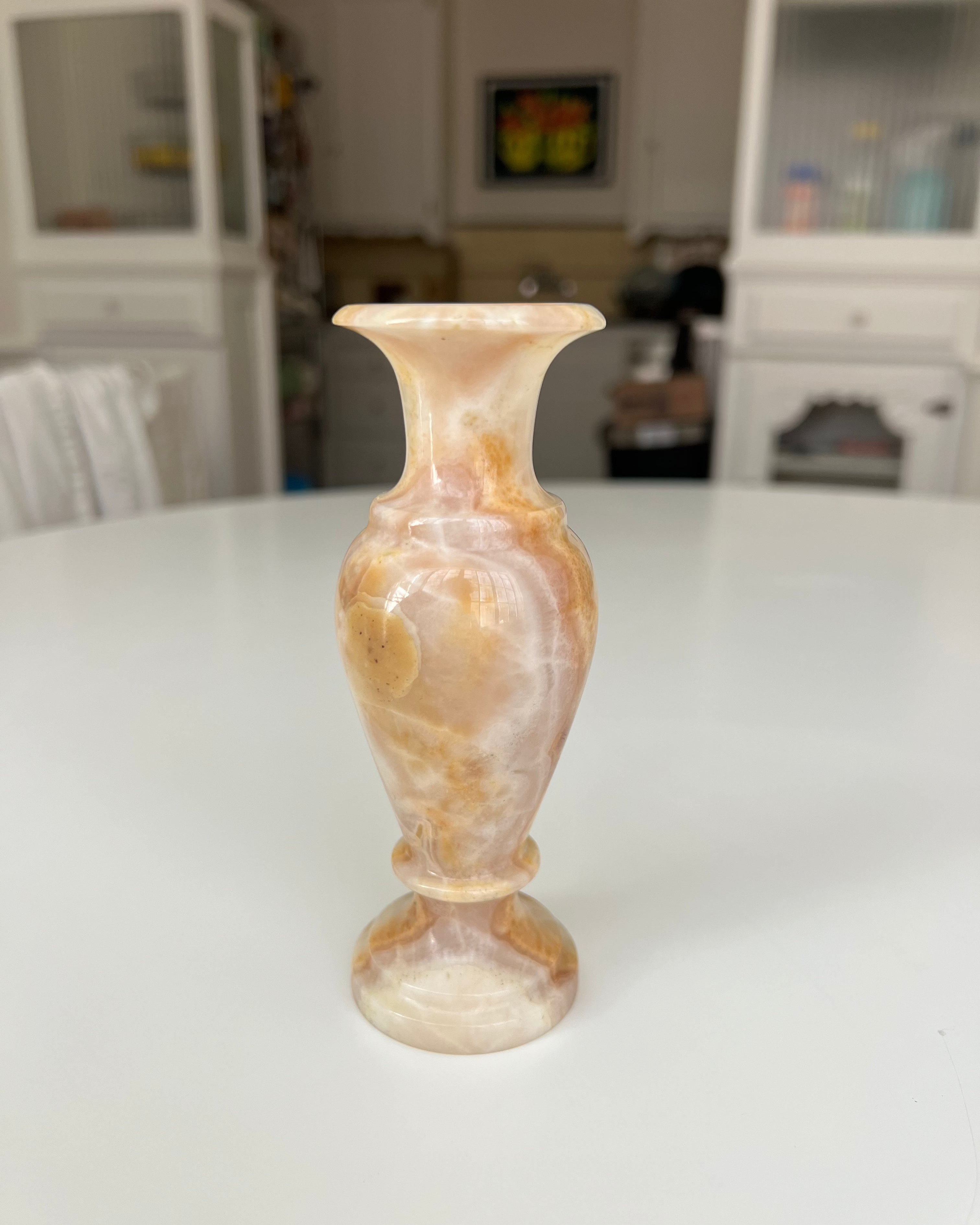 Vintage Onyx Bud Vase