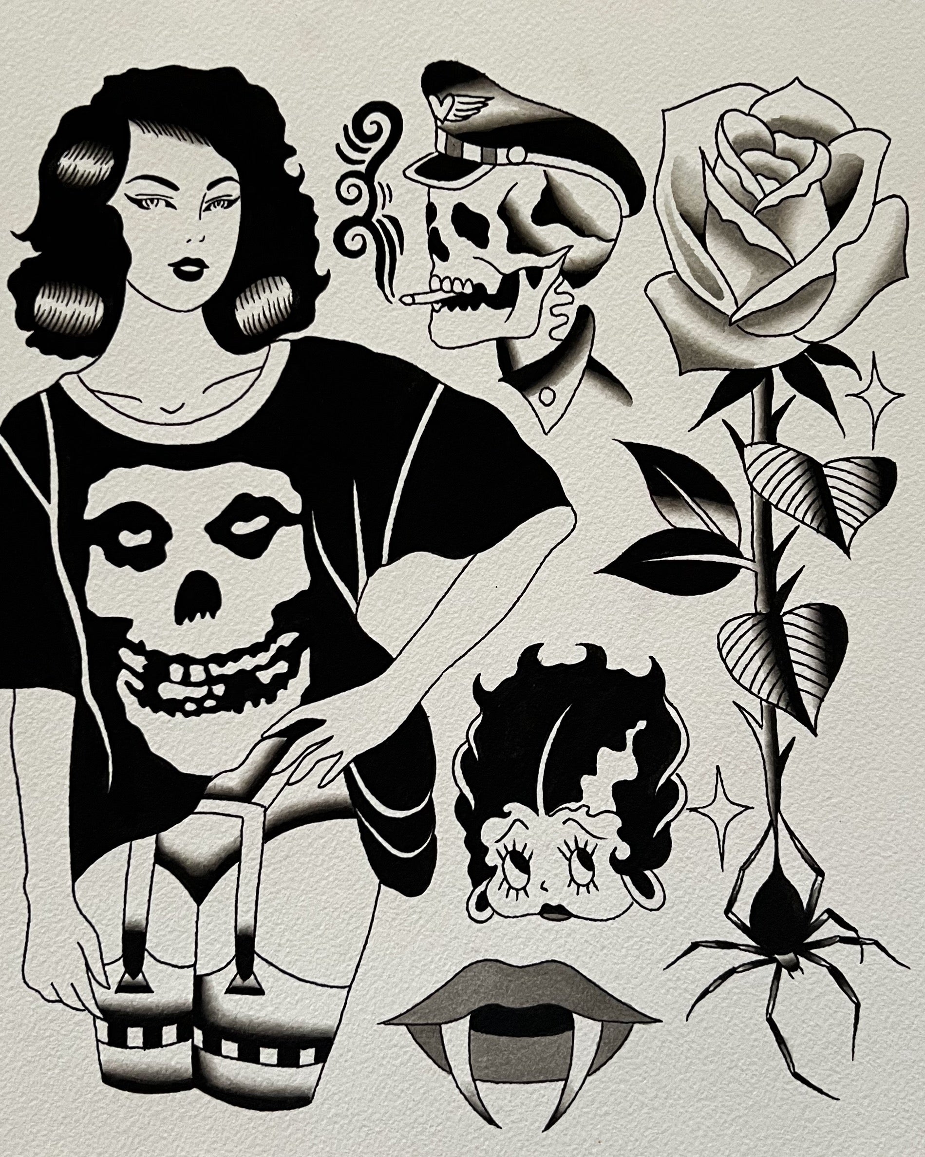 Misfits - Acrylic Painting