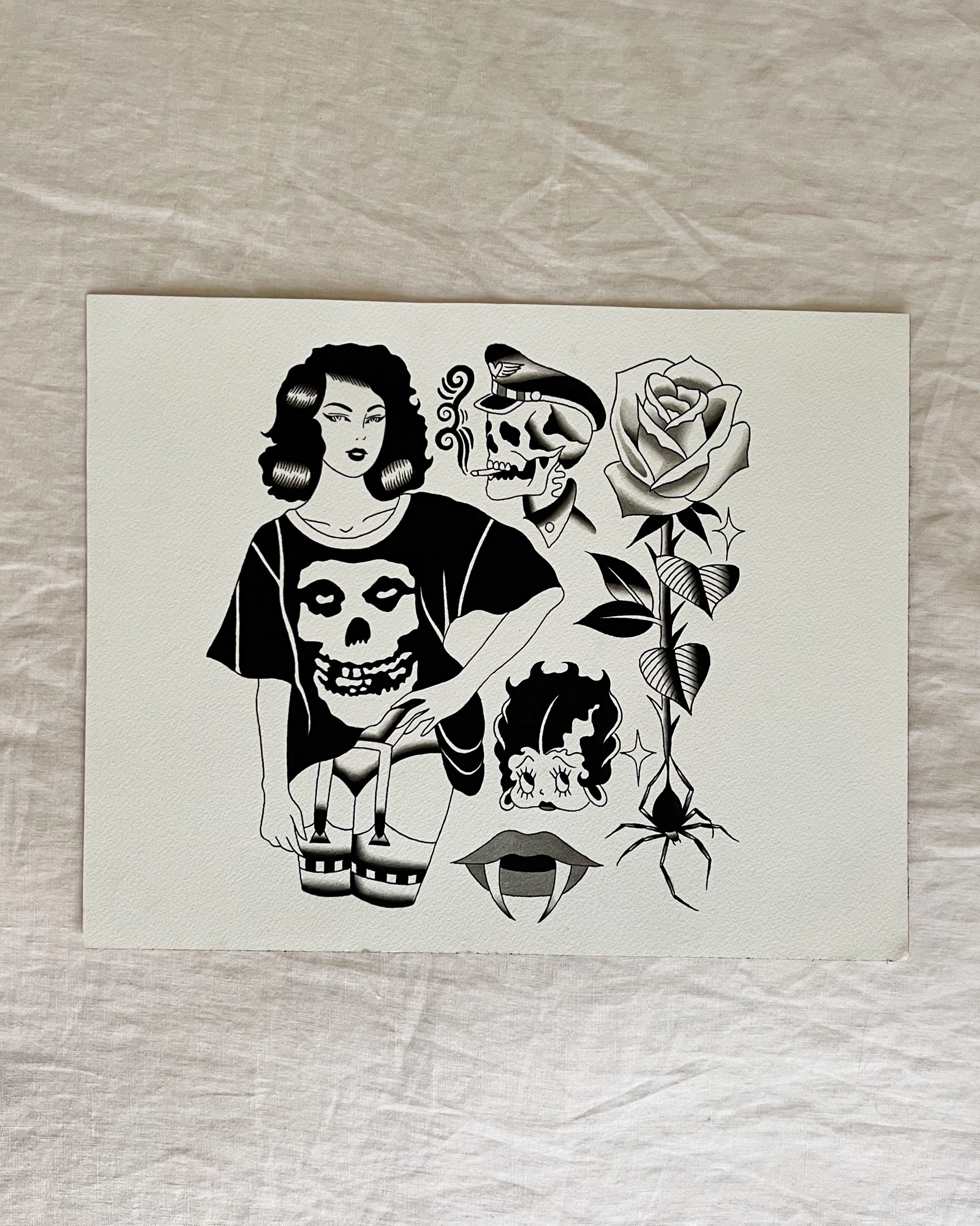 Misfits - Acrylic Painting