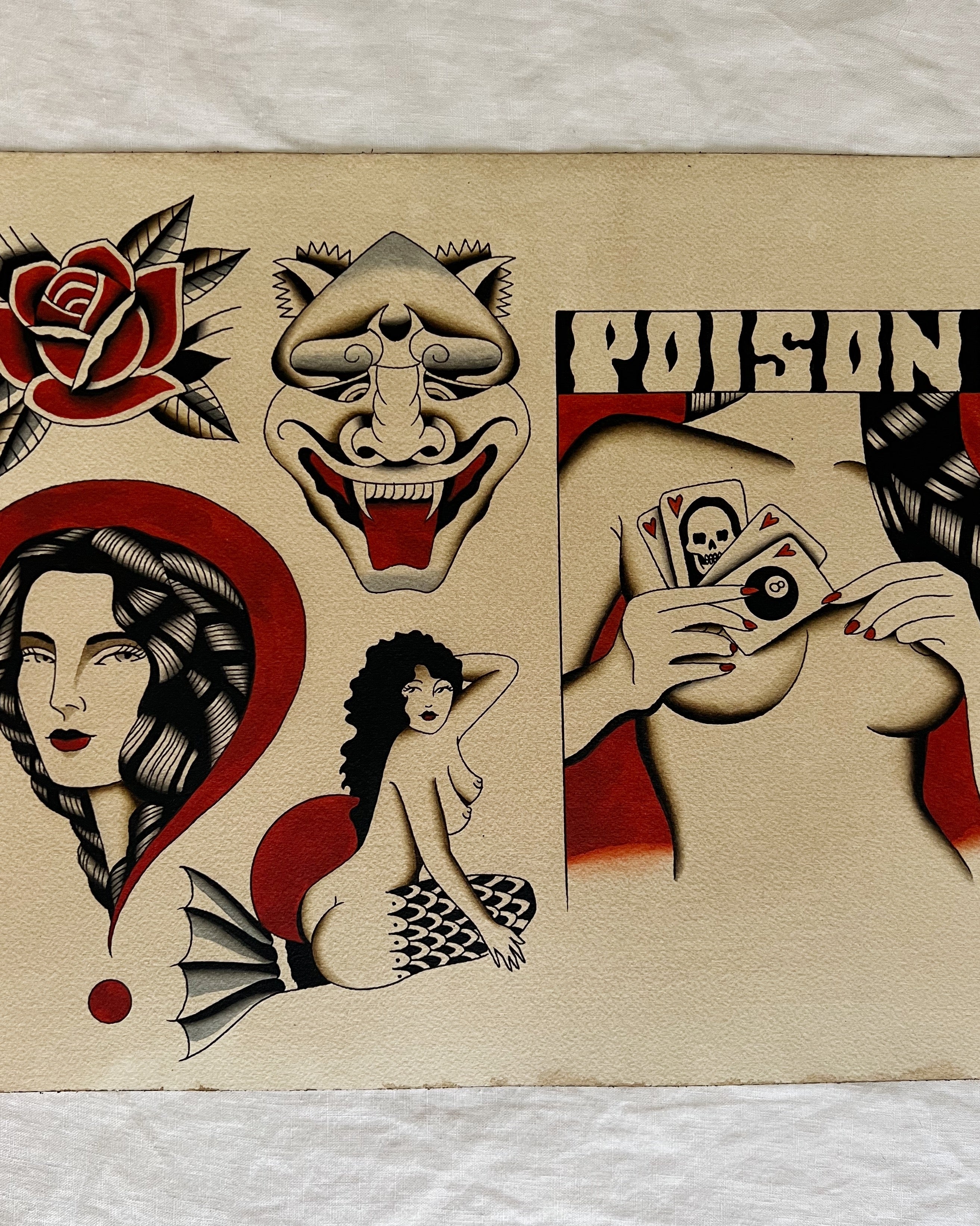 Poison - Acrylic Painting