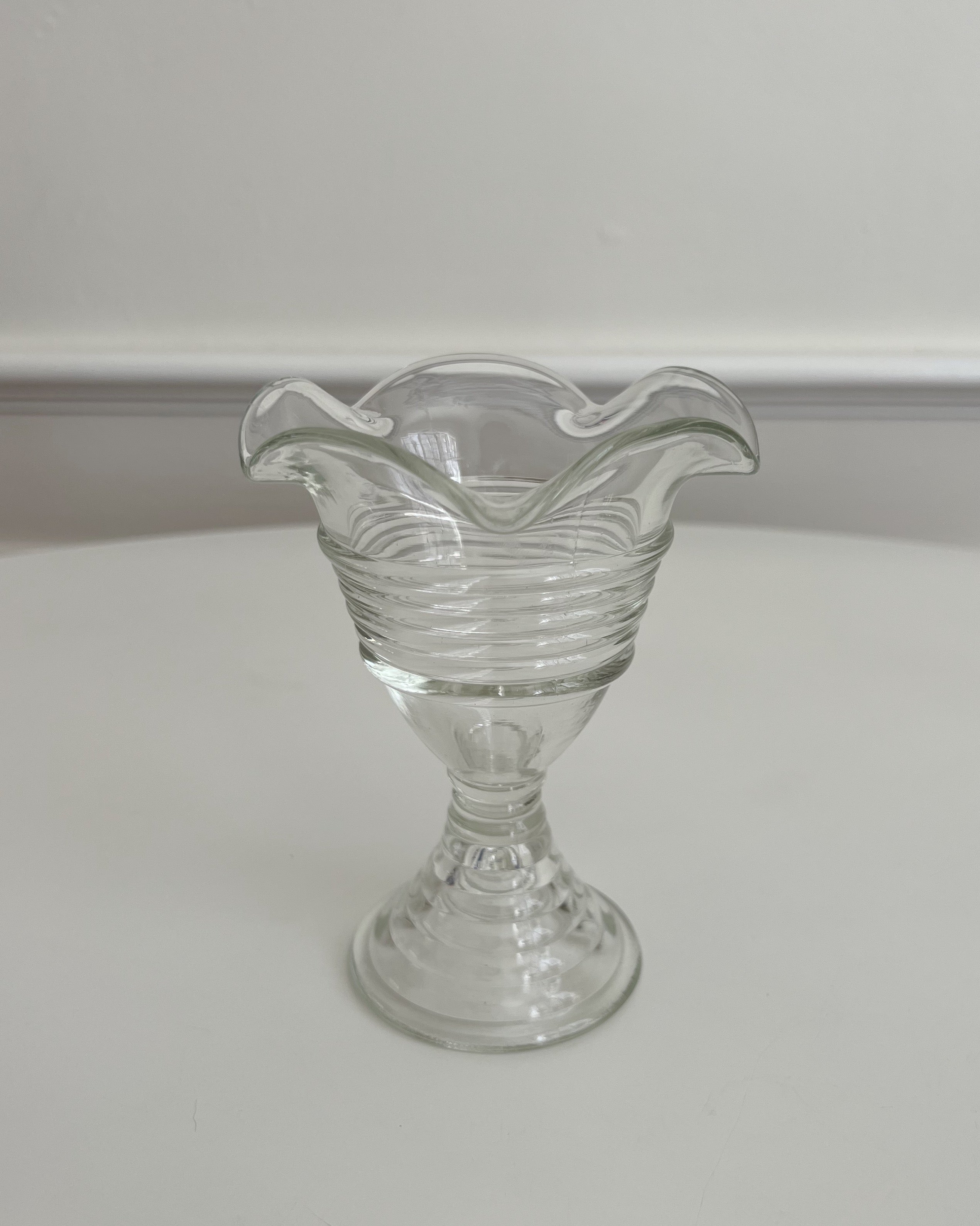 Vintage Crystal Candle Holder