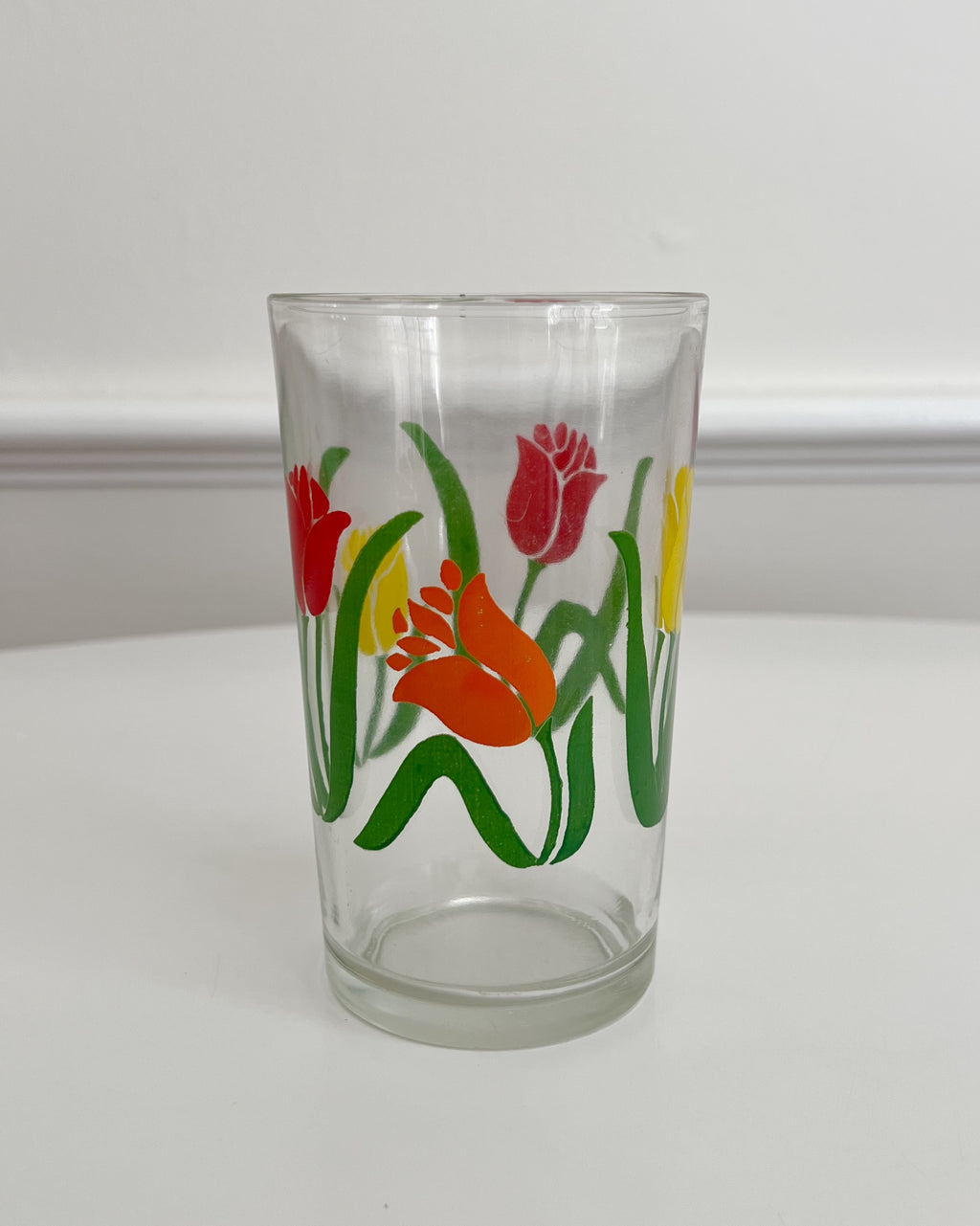 Vintage Tulip Tumbler