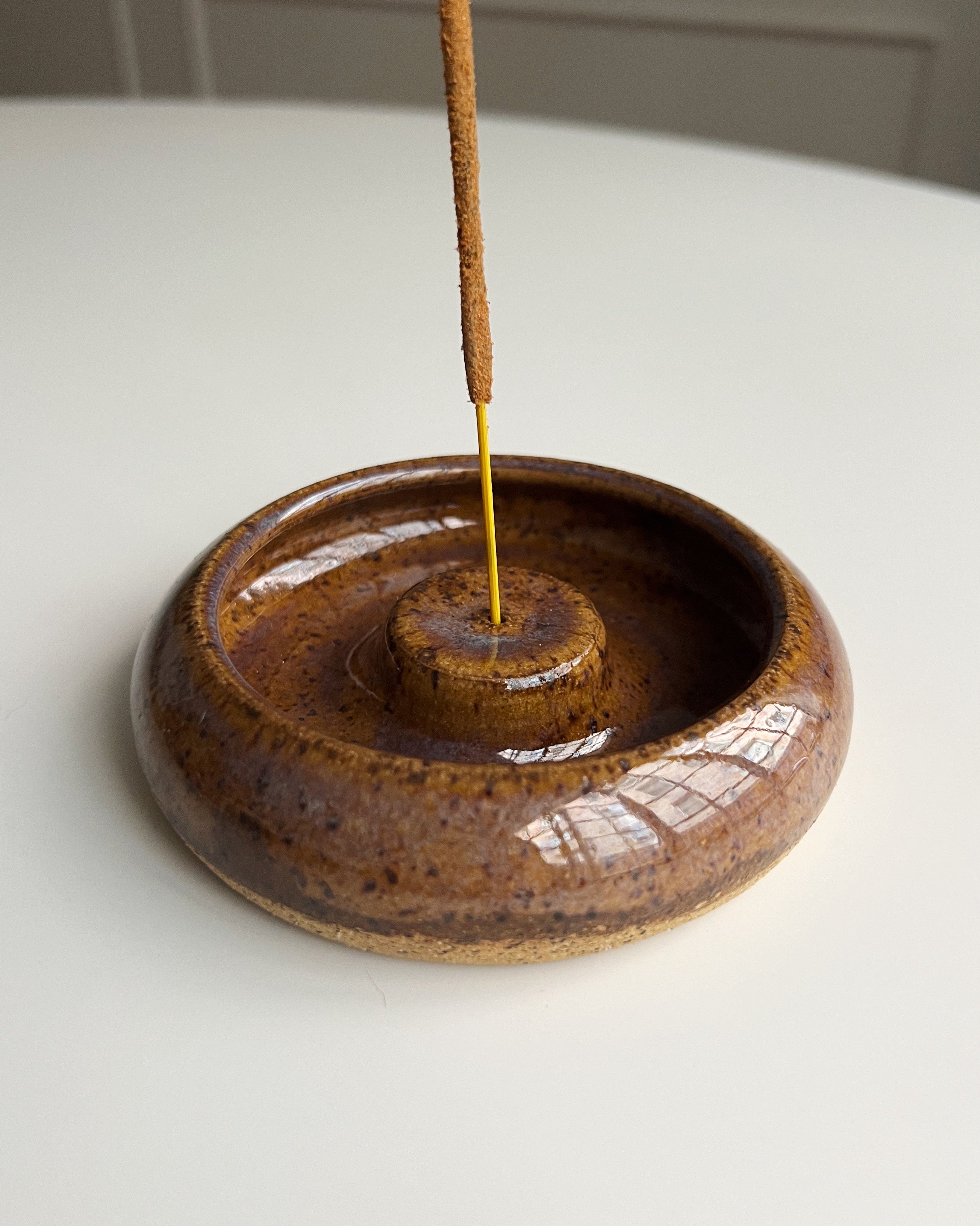 Amber Incense Holder