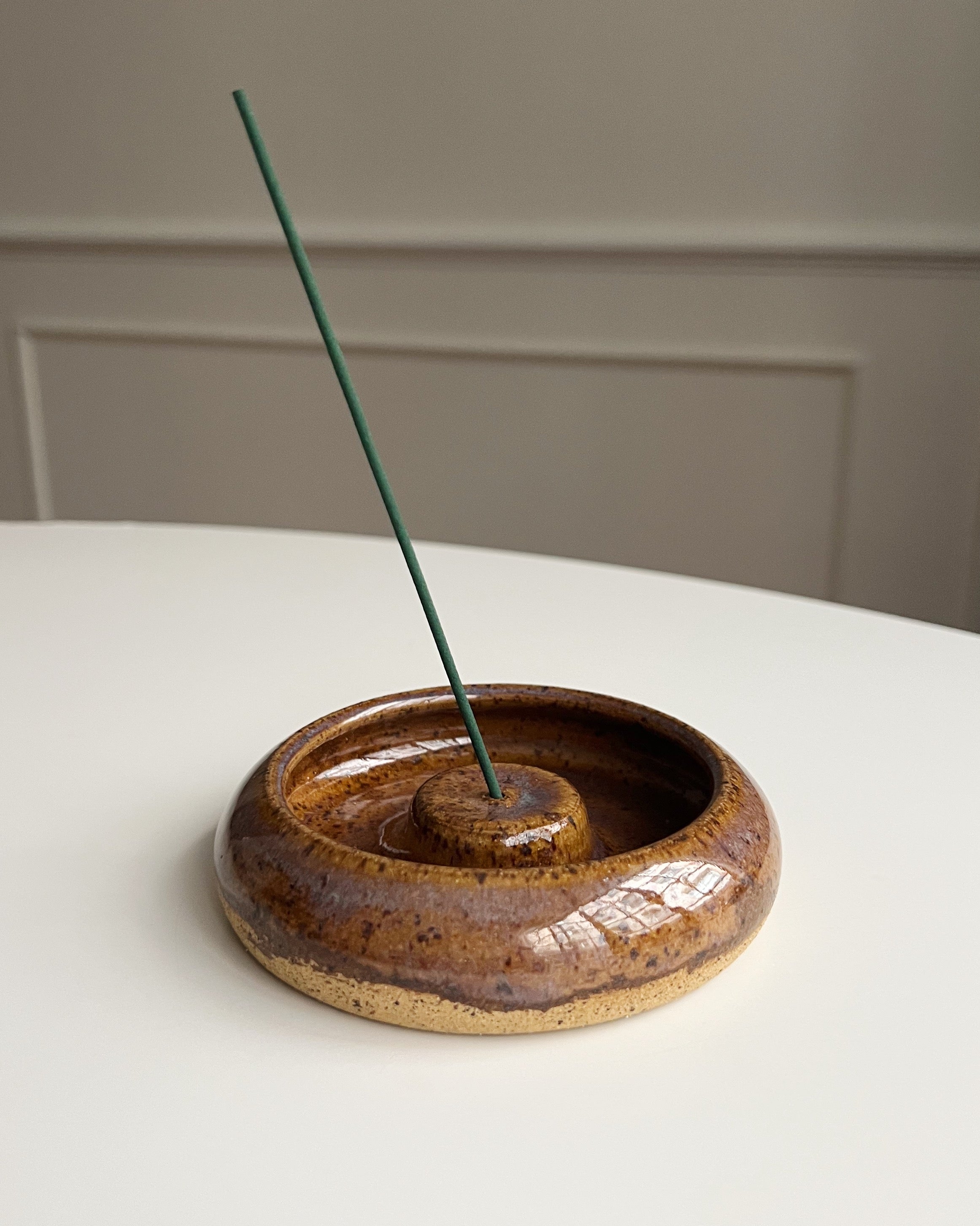 Amber Incense Holder