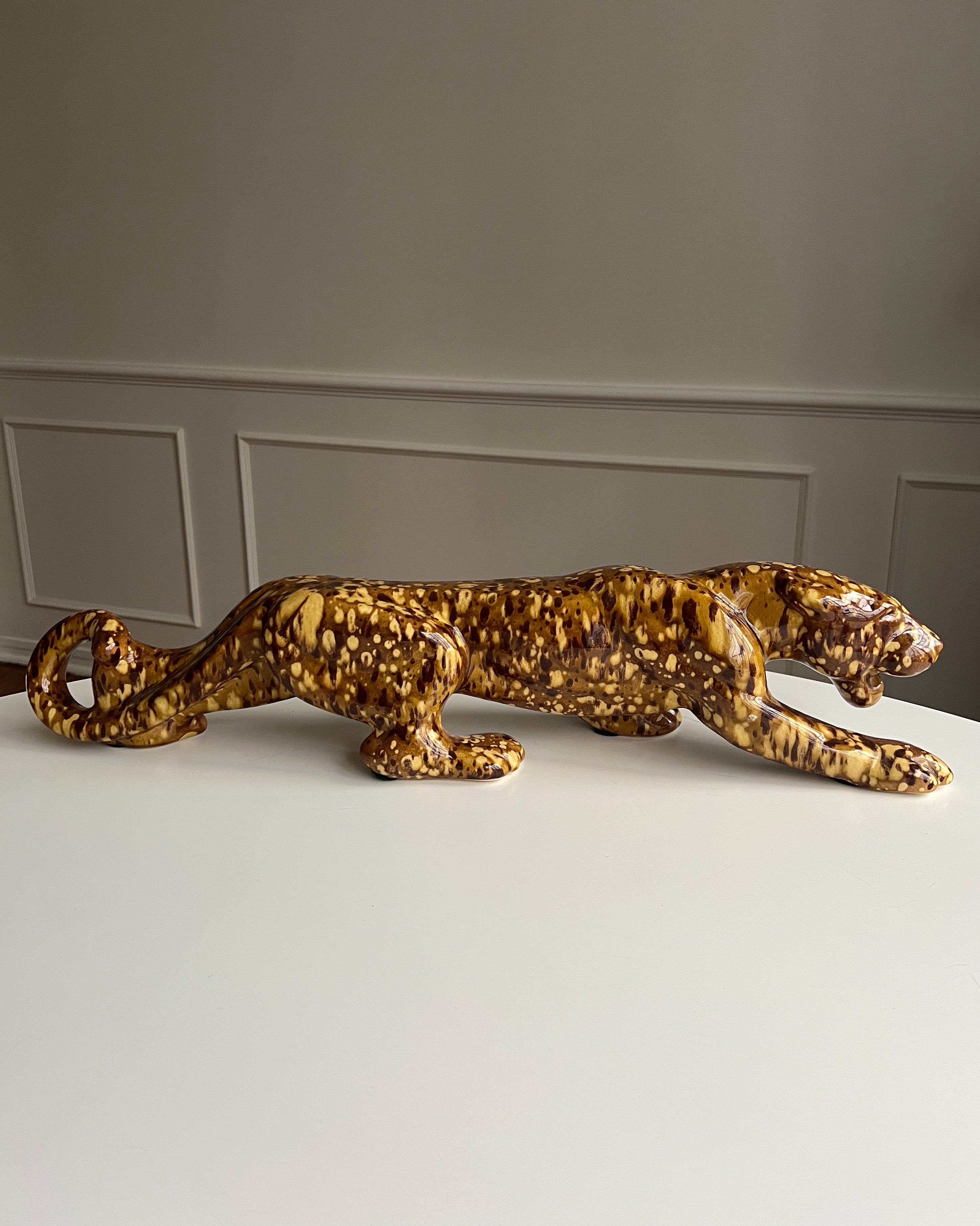 Vintage Ceramic Jaguar