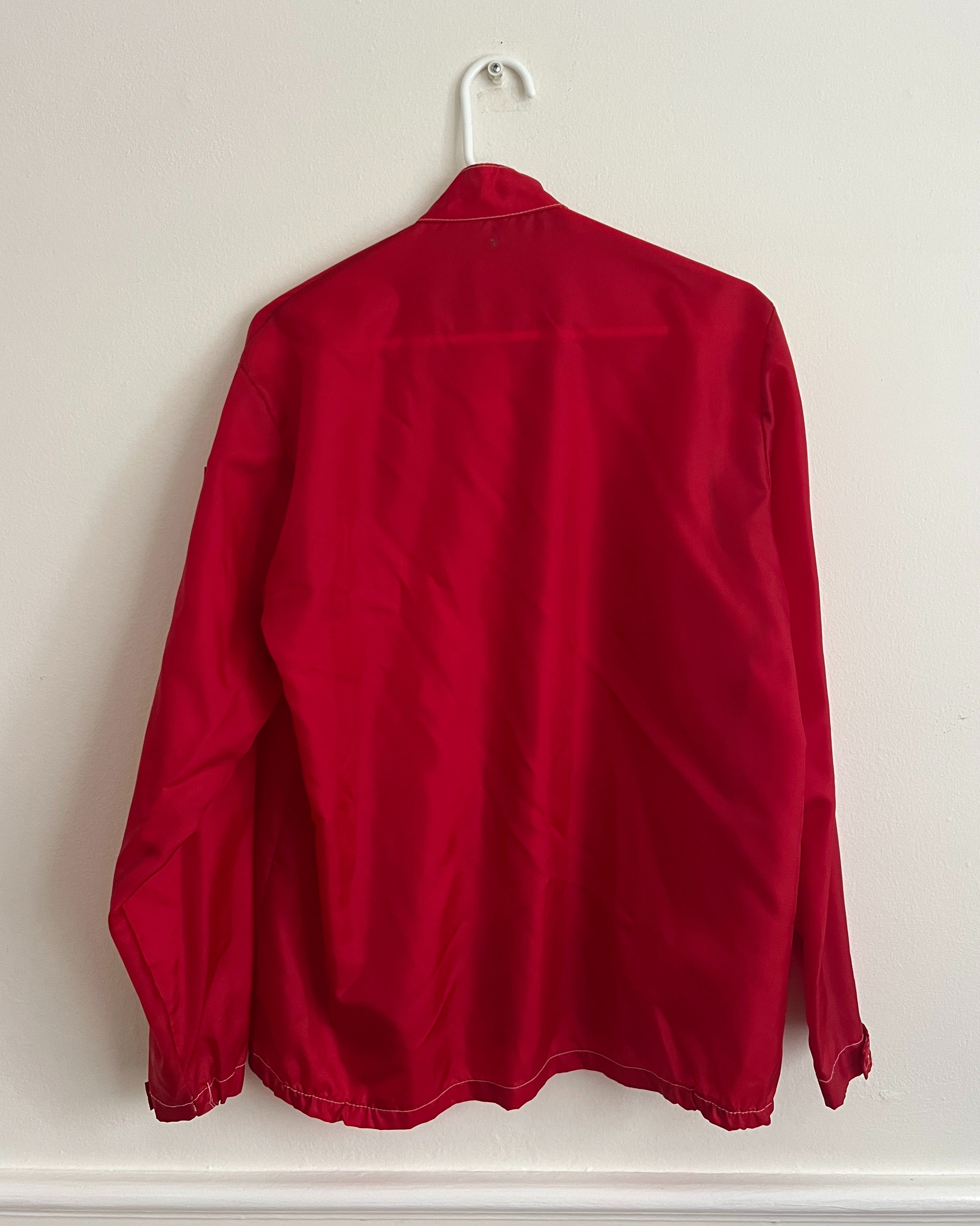 Vintage Racing Stripe Windbreaker