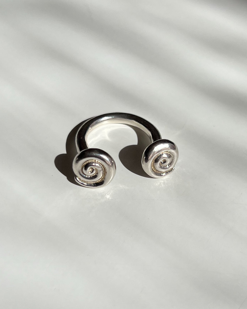 Split Spiral Ring