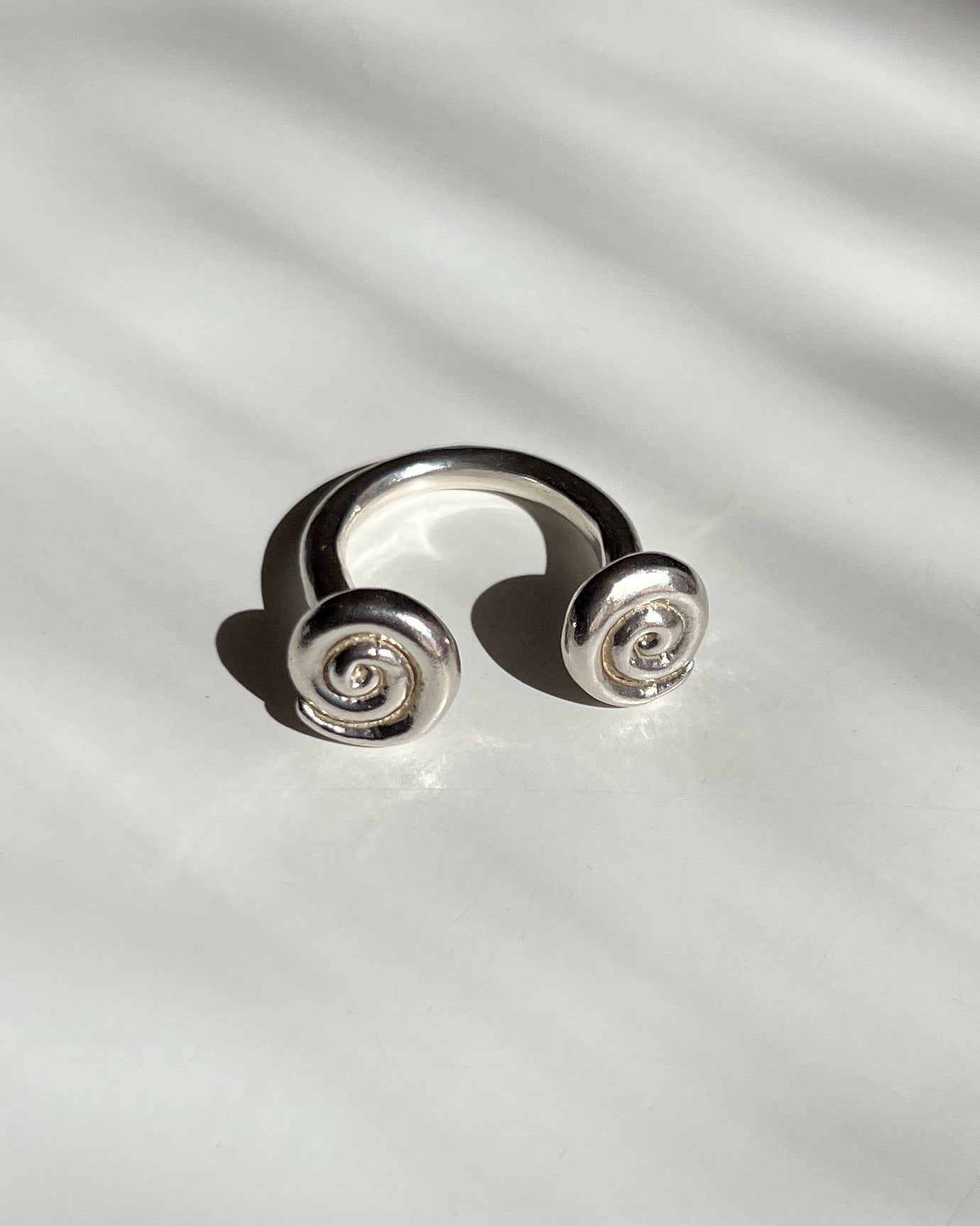 Split Spiral Ring