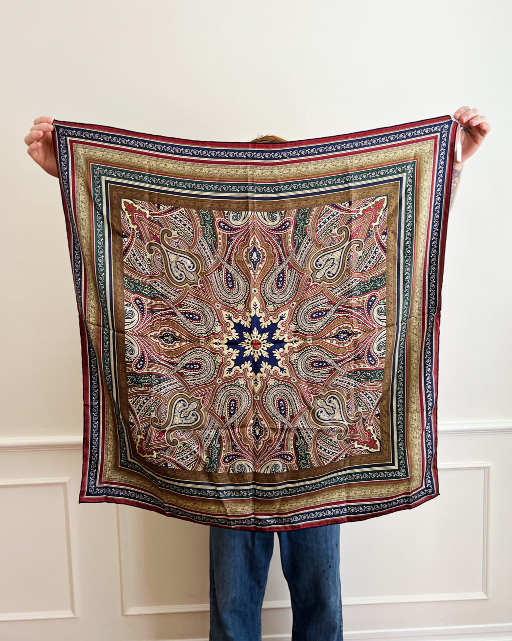 Vintage Silk Scarf