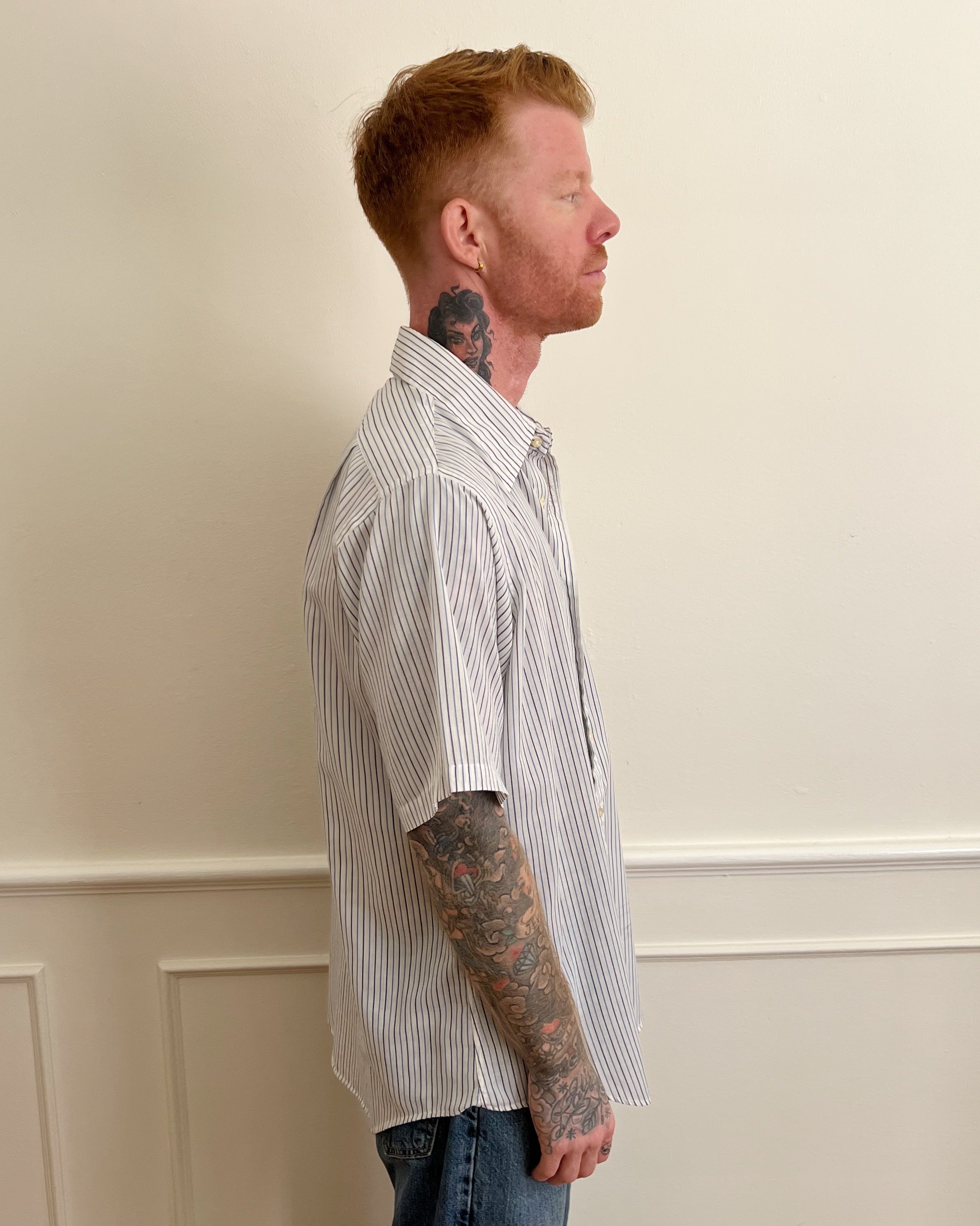 Vintage Short Sleeve Button Up