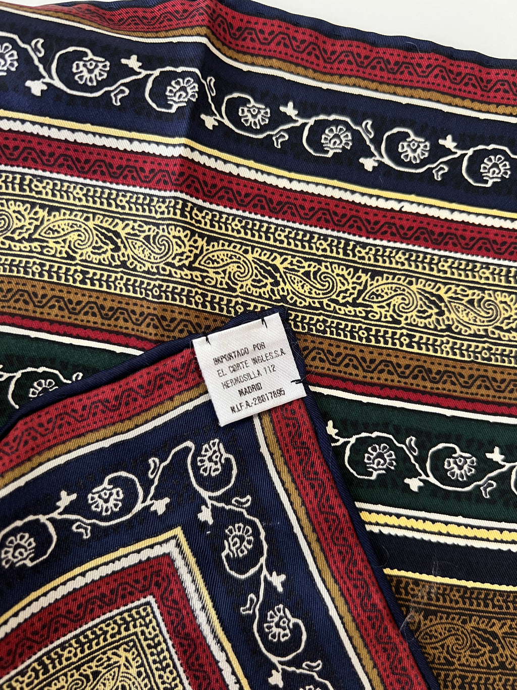 Vintage Silk Scarf