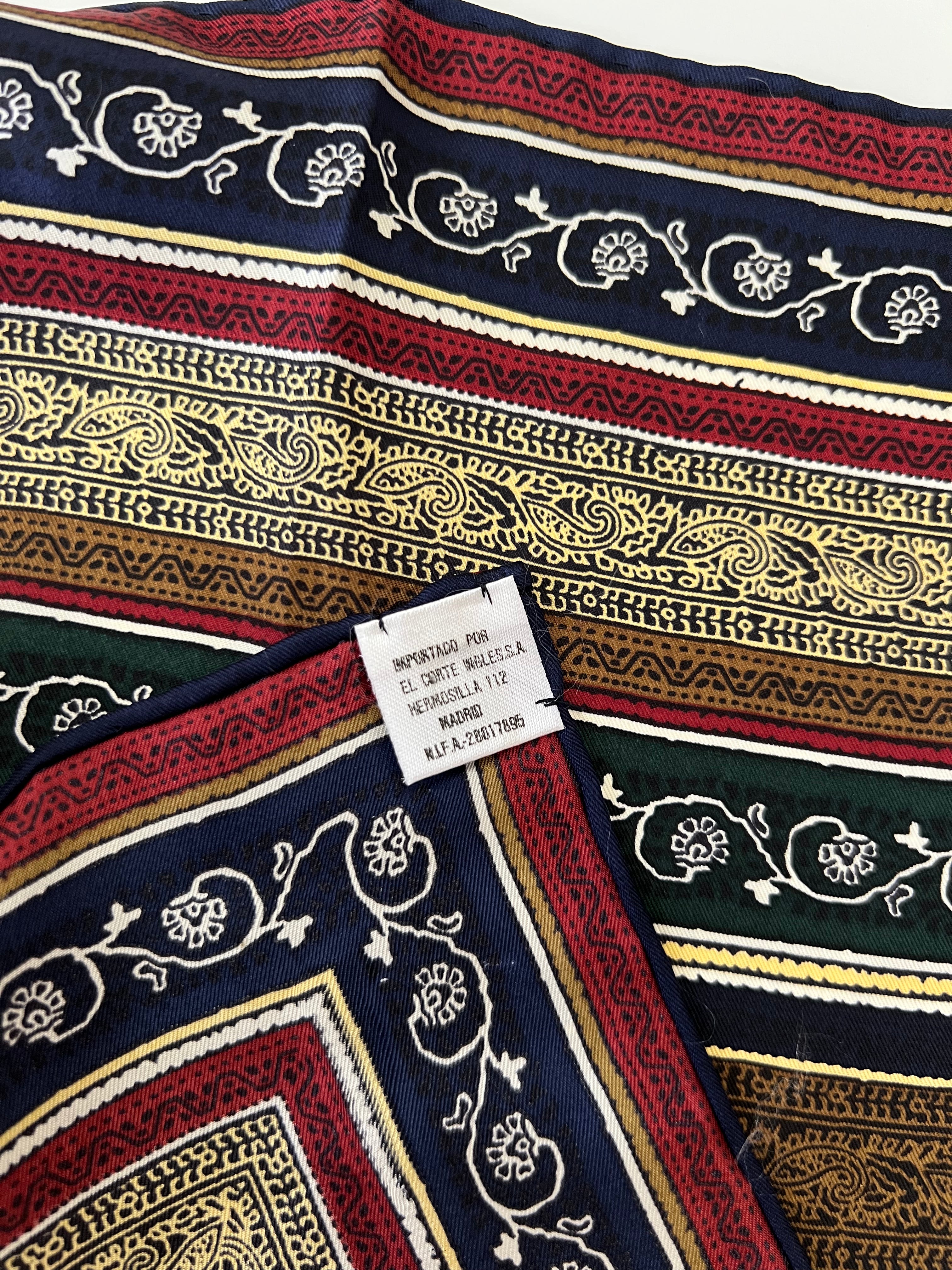 Vintage Silk Scarf
