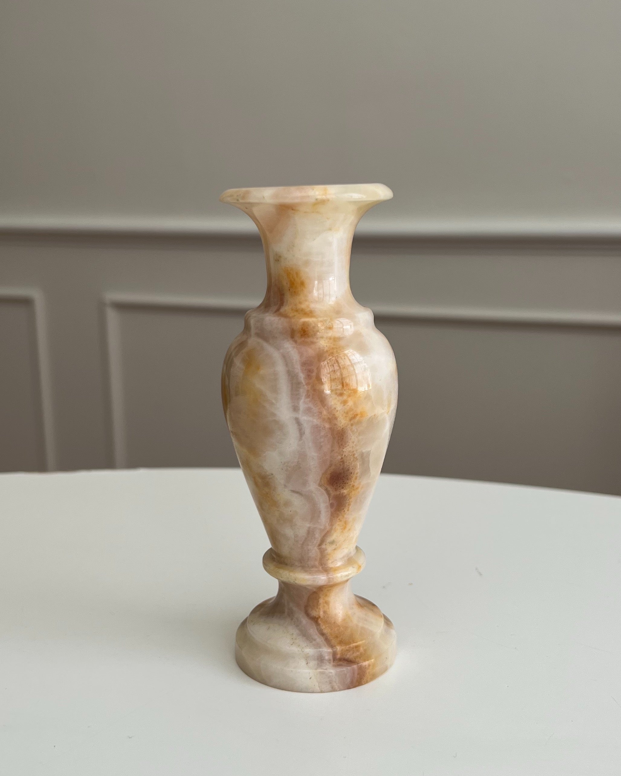 Vintage Onyx Bud Vase