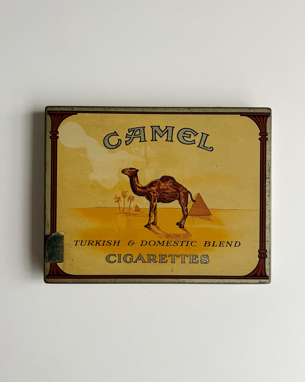 Vintage Camel Cigarette Tin
