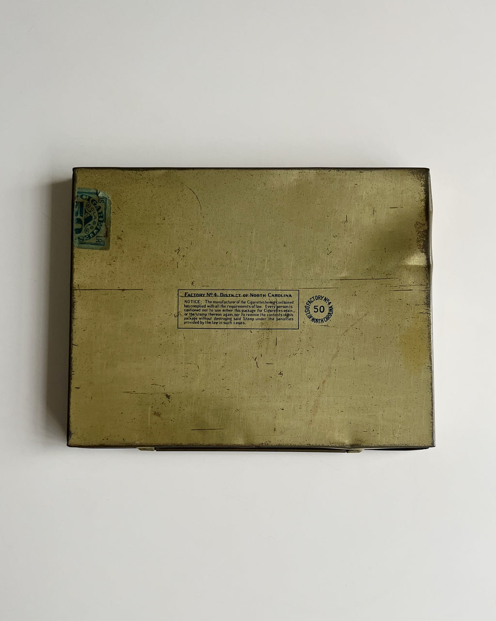 Vintage Camel Cigarette Tin