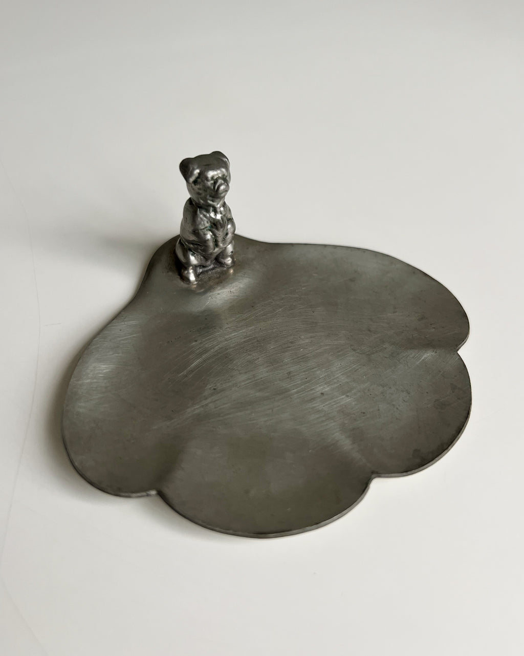 Vintage Pewter Trinket Dish