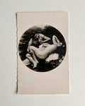 Salon de Paris Nymphe et Satyre - Vintage Postcard