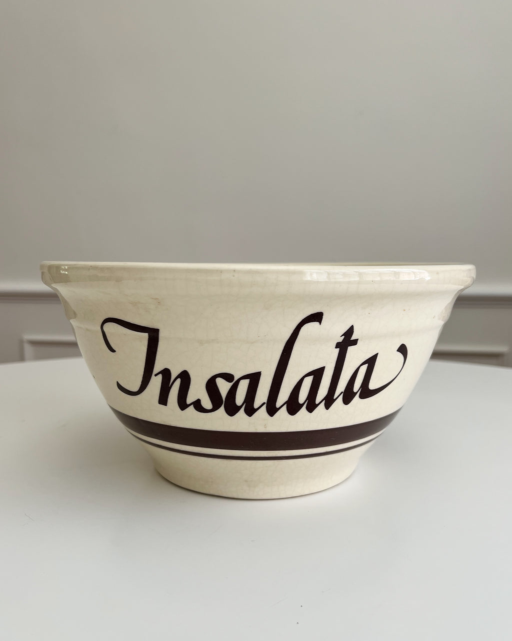 Vintage McCoy Insalata Bowl