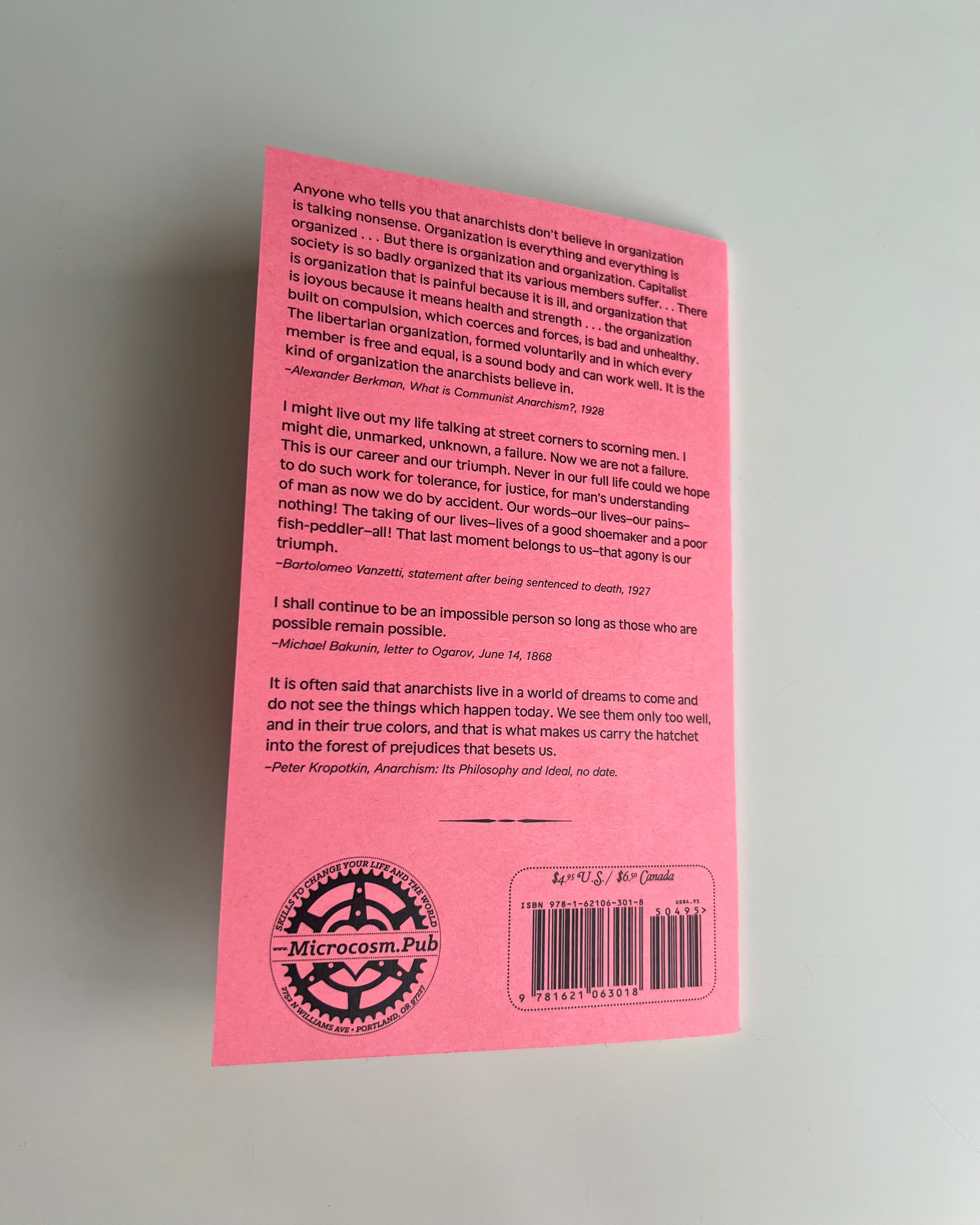 Anarchists on Anarchism - Zine