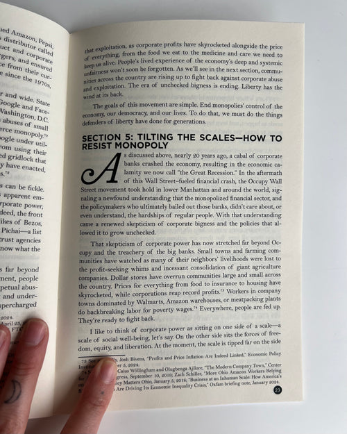 Resist Monopolies!: Fight Corporate Control - Zine