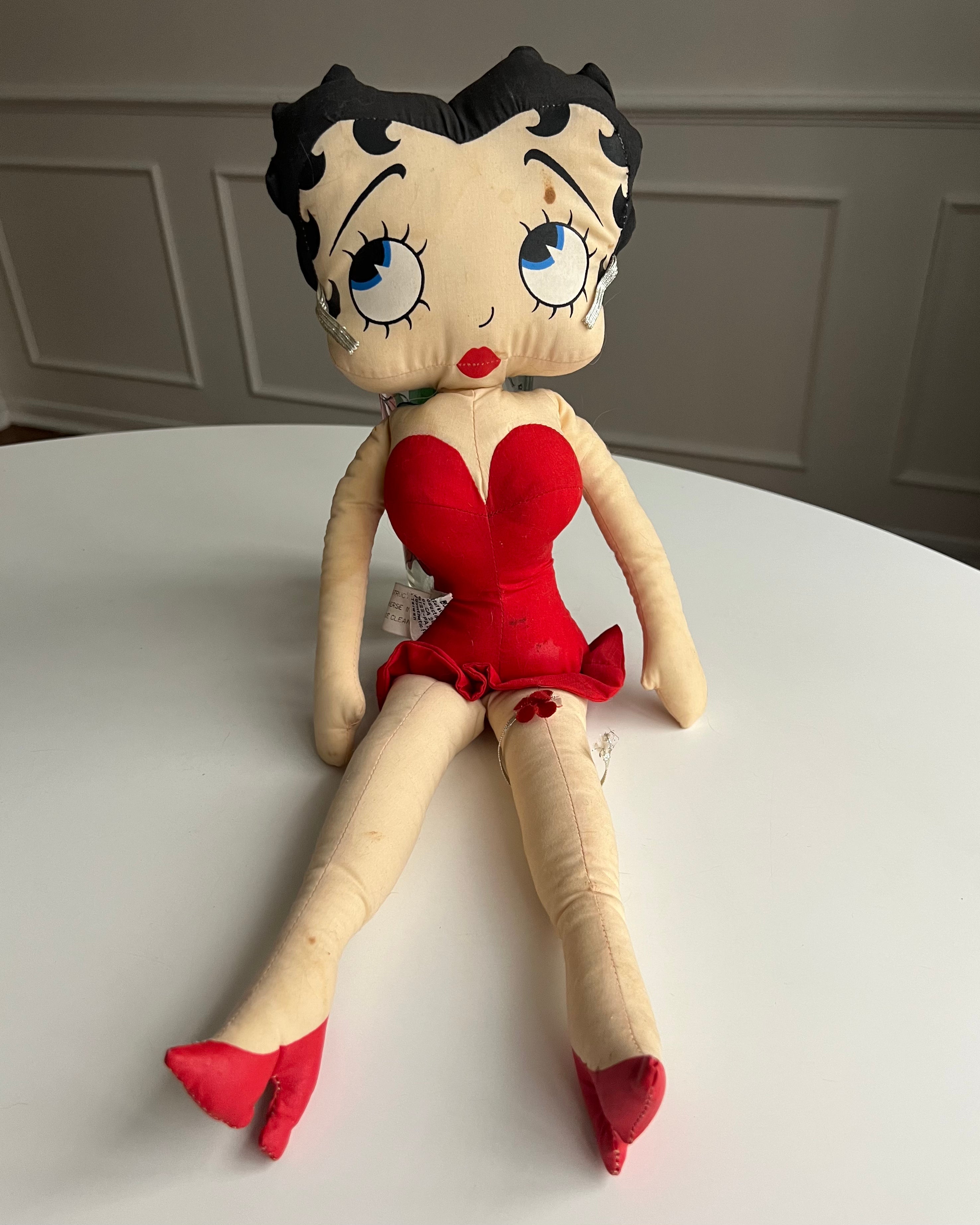 Vintage Betty Boop Plush Doll