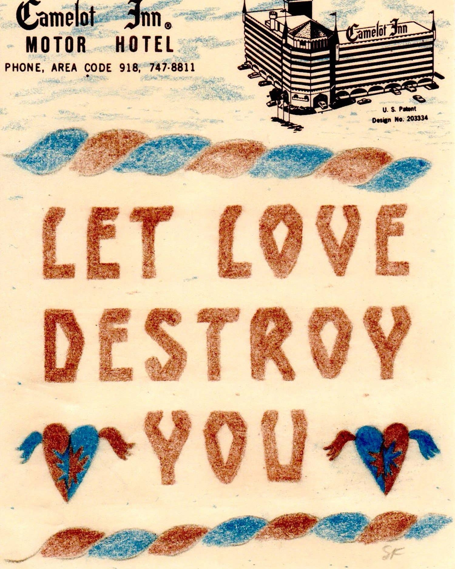 Let Love Destroy - Print
