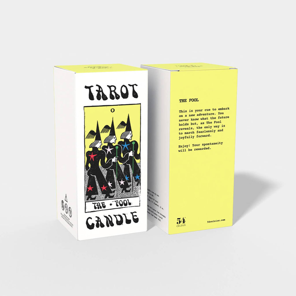 The Fool Tarot Candle