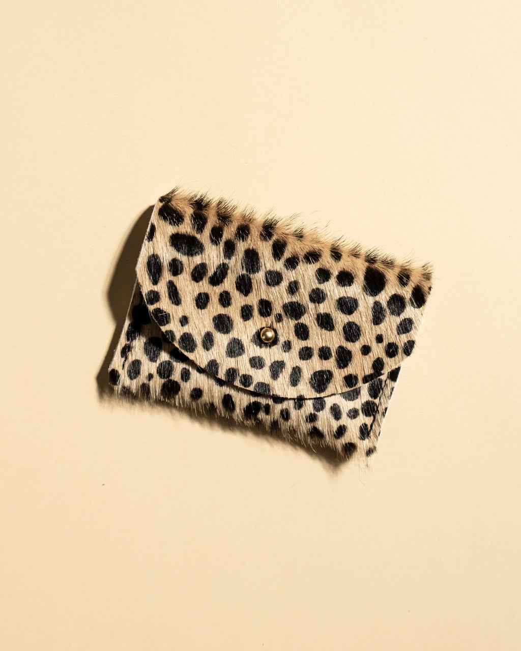 Cardholder - Tiny Spotted Hair on Hide